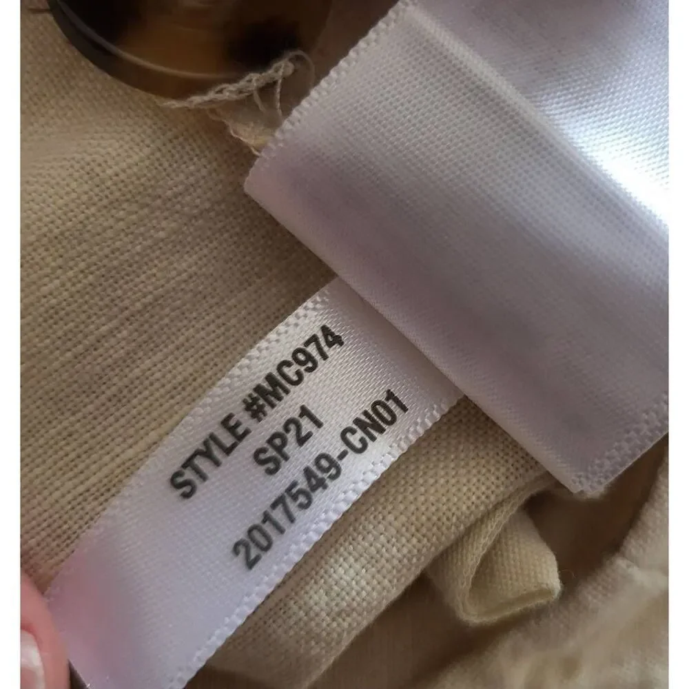 Madewell sleeveless linen